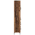 vidaXL Highboard 2 ks Staré drevo 69,5 x 34 x 180 cm Kompozitné drevo