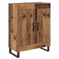 vidaXL Highboard 2 ks Staré drevo 69,5 x 34 x 180 cm Kompozitné drevo