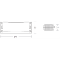 Gelová spôjka SHARK 506, so svorkami 5x (1,5 - 6mm2), pre Cu/Al, 0,6/1kV