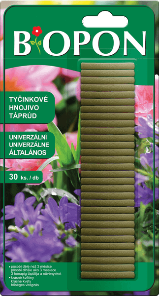 BOPON 1040 tyčinkové hnojivo univerzálne 30ks