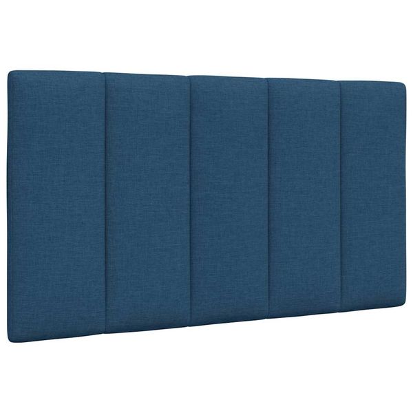 vidaXL Vankúš na čelo postele Hanko modrý 80 cm látka