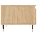 vidaXL Konferenčný stolík dub sonoma 50x46x35 cm kompozitné drevo