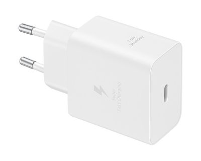Samsung Nabíjací adaptér (45W), EP-T4511, s káblom, Biely