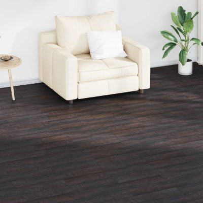 vidaXL Podlahové dosky 36 pcs Tmavohnedá 5,02 m² PVC