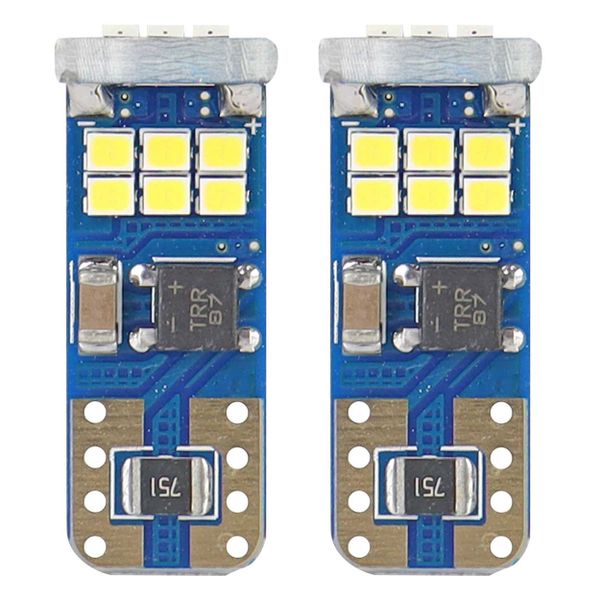 LED CANBUS 18SMD UltraBright 2016 T10e (W5W) White 12V / 24V