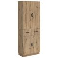 vidaXL Sada skríň 2 ks Dub artisan Kompozitné drevo