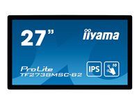 LED monitor - 27" - open frame - dotykový displej - 1920 x 1080 Full HD (1080p) @ 60 Hz - A-MVA+ - 300 cd/m² - 3000:1 - 5 ms - HDMI, DVI, DisplayPort - reproduktory - čierna