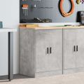 vidaXL Garážová skriňa 60x51x85 cm masívna borovica