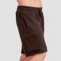 Šortky Utility Brown - GymBeam, veľkosť XL, veľkosť oblečenia XL