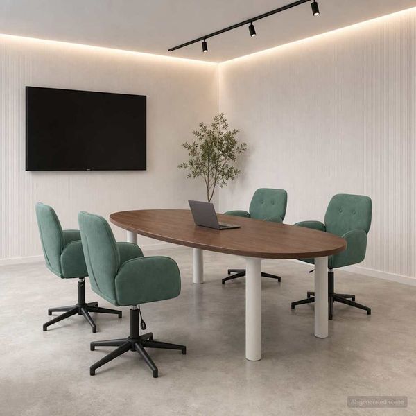 vidaXL Otáčacie stoličky k stolu 4 ks 54 x 55 x 90 cm Morská zelená