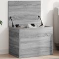 vidaXL Úložný box sivý sonoma 60x42x46 cm kompozitné drevo