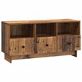 vidaXL TV skrinka Staré drevo 102 x 34,5 x 50 cm Kompozitné drevo