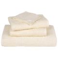 vidaXL Uteráky pre hostí FROGN 10 ks krémové 30x50 cm 360 g/m²