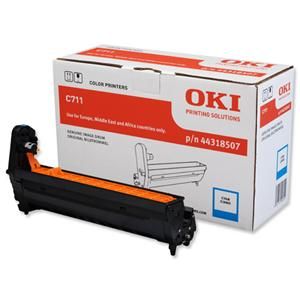 Obrazový valec pre cyan toner do C711 20K