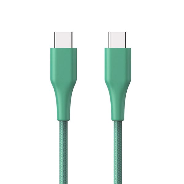 ER POWER kábel USB-C/C GRS 60W 120cm zelený