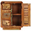 vidaXL Komoda s 3 dvierkami 55x30x70 cm, recyklovaný masív