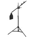 vidaXL Fotografické vybavenie: 3 zábleskové hlavy, statívy a softboxy
