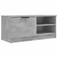 vidaXL TV stolíky 2 ks betónovosivé 80x35x36,5 cm spracované drevo