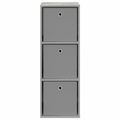 vidaXL Servírovacia skriňa so zásuvkou Betónová šedá 35 x 32 x 99,5 cm