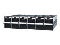 Reťazec UPS batérie - 6 x batéria - olovo-kyselina - pre Symmetra PX 250/500kW Battery Enclosure for up to 8 Battery Modules