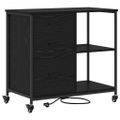 vidaXL Kabinet s nabíjacou stanicou 76 x 41 x 72 cm Kompozitné drevo