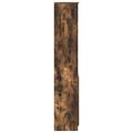vidaXL Highboard Dub dymový 37,5x35x180 cm Upravené drevo