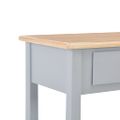 vidaXL Komoda z drevotriesky sivá 110x35x80 cm