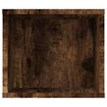 vidaXL Závesná TV skrinka dymový dub 100x30x26,5 cm spracované drevo