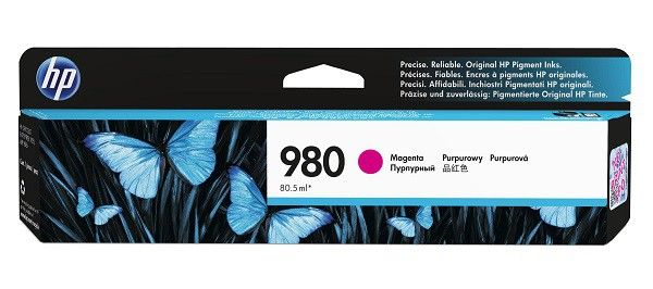 HP 980 purpurová atramentová kazeta, D8J08A