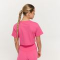 Dámske tričko Cropped Limitless Dragonfruit - GymBeam, veľkosť XL