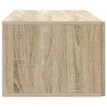 vidaXL Nástenná TV skrinka Dub sonoma 98 x 41 x 30 cm Kompozitné drevo