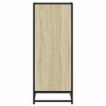 vidaXL Regál na topánky dub sonoma 48x38x97,5 cm spracované drevo