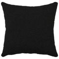 vidaXL Poťah na podložku 6 pcs HEERLEN Čierna 30 x 30 cm Bouclé