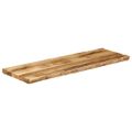 vidaXL Stolová doska živá hrana 140x40x3,8 cm masívny surový mangovník
