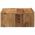 vidaXL TV skrinky s LED svetlami 2 ks staré drevo 60x35x15,5 cm