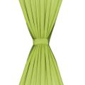 vidaXL Zatemňovacie závesy 2 ks, dvojvrstvové 140x245 cm, zelené