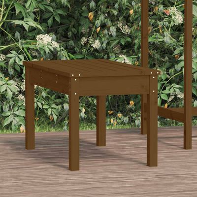 vidaXL Záhradná lavica medovohnedá 80x44x45 cm masívna borovica