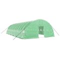 vidaXL Fóliovník s oceľovým rámom zelený 72 m² 12x6x2,85 m