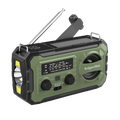 Rádio KRUGER & MATZ KM0837 SOS FM/ AM, powerbanka 10000mAh, svietidlo, solár, dynamo