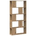vidaXL Knižnica 5 políc dub artisan 80,5x23,5x162,5cm kompozitné drevo