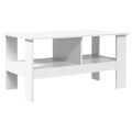 vidaXL Konferenčný stolík Biela 90 x 50 x 45 cm Kompozitné drevo