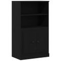 vidaXL Vyšší stôl Čierny dub 60 x 35.5 x 103.5 cm Kompozitné drevo