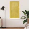 vidaXL Roleta Žltá 90 x 160 cm Bambus