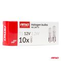 Halogénová žiarovka T5 12V 1.2W W2x4.6d white 10 ks AMiO-04412