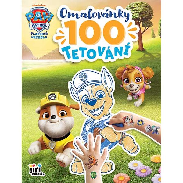 Omalovánky a 100 tetování Tlapková patrola