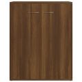 vidaXL Komoda hnedý dub 60x30x75 cm spracované drevo