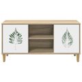 vidaXL TV skrinka HANAU 102 x 33 x 50 cm Sonoma Kompozitné drevo