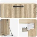 vidaXL Nástenná TV skrinka Dub sonoma 98 x 31 x 30 cm Kompozitné drevo