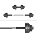 Litinné hmotnosti nastaviteľné 30 kg, REBEL ACTIVE RBA-2327-30