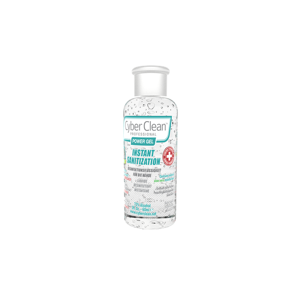 CyberClean POWER GÉL - instant liquid sanitizer 2 oz / 60 ml (47030)